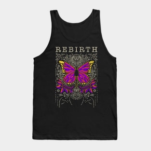 Rebirth Reborn Evolution Vintage Butterfly Insect  Lover T-Shirt Tank Top